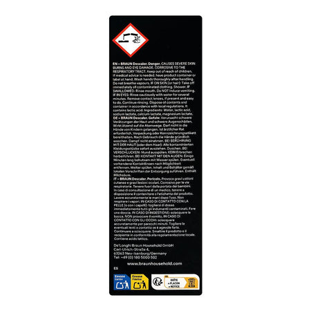 Braun Universal Descaler For Coffee Machines, 2 Doses, 200ml - Image 5