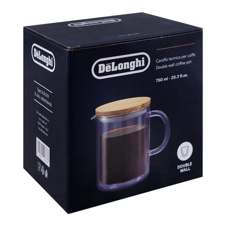 DeLonghi Double Wall Coffee Pot With Lid, 750ml, DLSC078 - Image 2