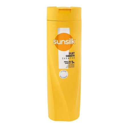 Sunsilk Silky Smooth Amino-Silk Complex 30% Shampoo, Ceramides, Amino Acid, For Silky & Smooth Hair, 360ml - Image 3