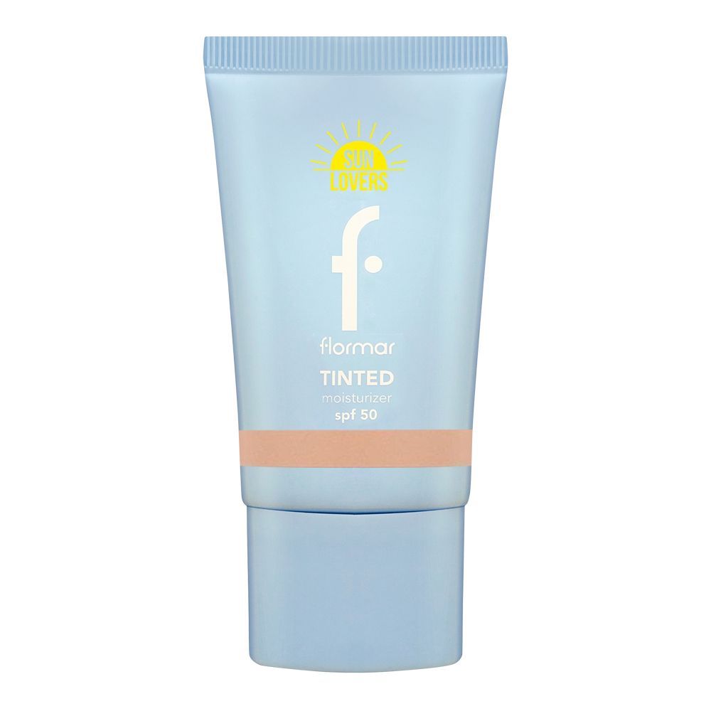 Flormar Tinted Moisturizer, SPF50, 005 Sand, 30ml - Main Image