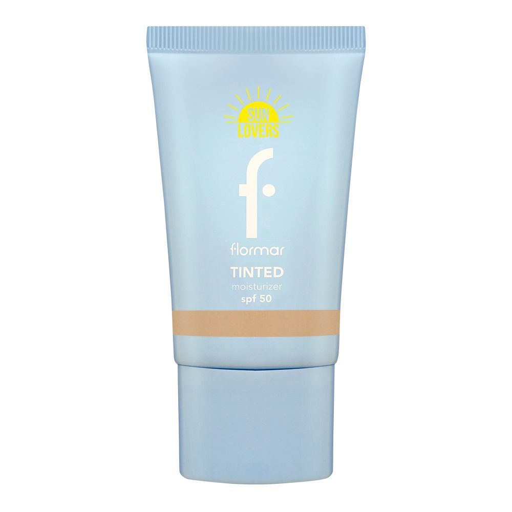 Flormar Tinted Moisturizer, SPF50, 007 Warm Honey, 30ml - Main Image