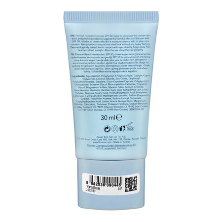 Flormar Tinted Moisturizer, SPF50, 007 Warm Honey, 30ml - Image 2