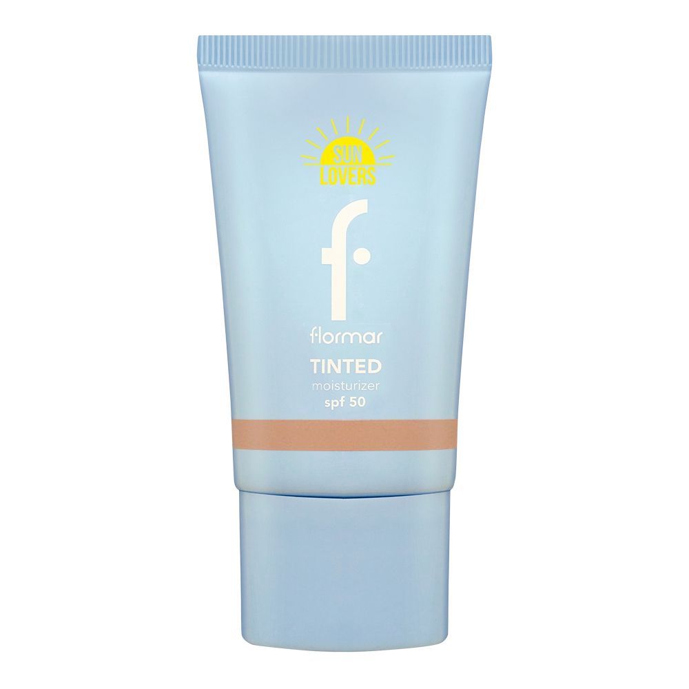 Flormar Tinted Moisturizer, SPF50, 08 Caramel, 30ml - Main Image