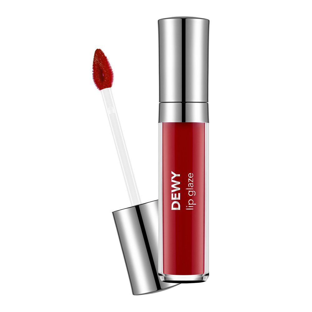 Flormar Dewy Lip Glaze, 009 Vibrant Red, 4.5ml - Main Image