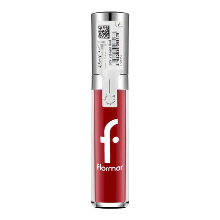 Flormar Dewy Lip Glaze, 009 Vibrant Red, 4.5ml - Image 2