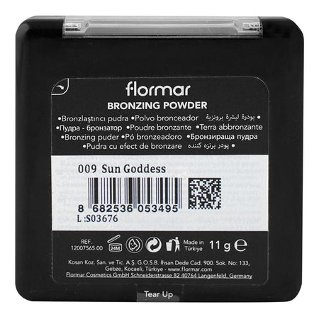 Flormar Bronzing Powder, 009 Sun Goddess, 11g - Image 3
