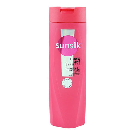 Sunsilk Thick & Long Kera-Protein Complex 3% Shampoo, Keratin, Macadamia Oil, For Thick Hair, 185ml - Image 3