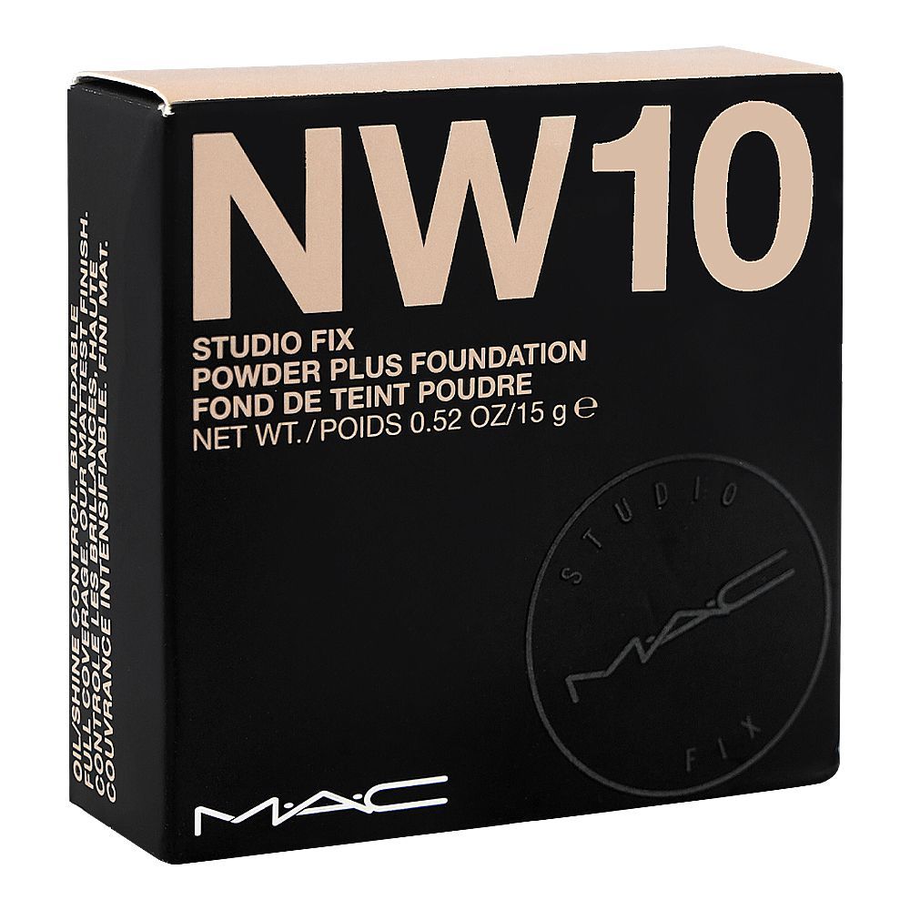 Mac Studio Fix Powder Plus Foundation, NW10, 15g - Image 3