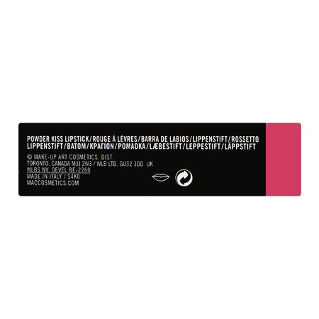 Mac Powder Kiss Lipstick, 920 Velvet Punch, 3g - Image 4