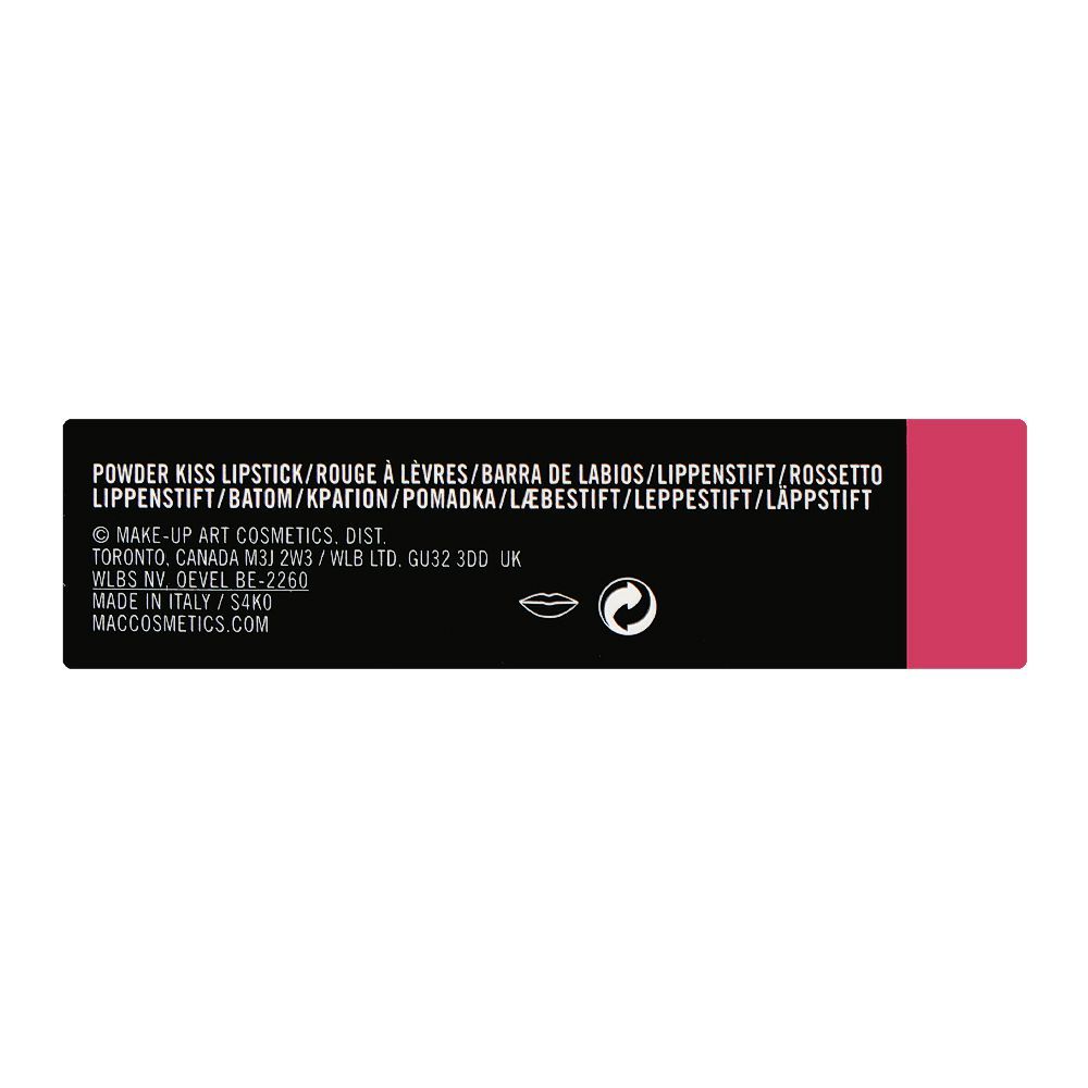 Mac Powder Kiss Lipstick, 920 Velvet Punch, 3g - Image 4