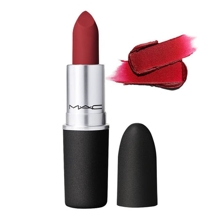 Mac Powder Kiss Lipstick, 935 Ruby New, 3g - Main Image