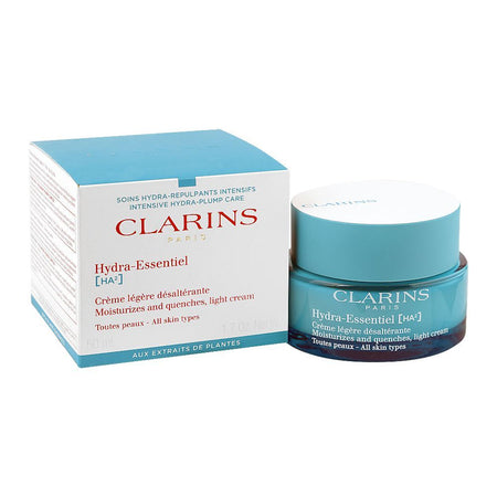 Clarins Paris Hydra-Essentiel HA2 Moisturizer And Quenches Light Cream, Glycerin, Citric Acid, For All Types Of Skin, 50ml - Main Image