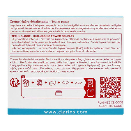 Clarins Paris Hydra-Essentiel HA2 Moisturizer And Quenches Light Cream, Glycerin, Citric Acid, For All Types Of Skin, 50ml - Image 3