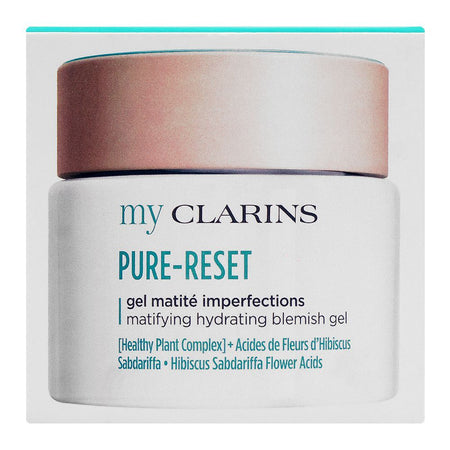 Clarins Paris My Clarins Paris Pure-Reset Matifying Hydrating Blemish Gel, Glycerin, Flower Acids, For Oily & Blemish-Prone Skin, 50ml - Image 4