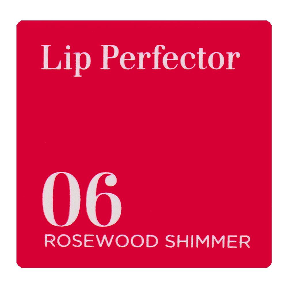 Clarins Paris Lip Perfector Balm With Shea Butter, 06 Rosewood Shimmer, 12ml - Image 6