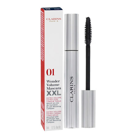 Clarins Paris Wonder Volume XXL Mascara, 01 Extreme Black, 8ml - Main Image