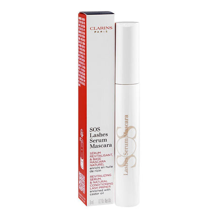 Clarins Paris Sos Lashes Serym Mascara, Castor Oil, Caramel, 8ml - Image 2