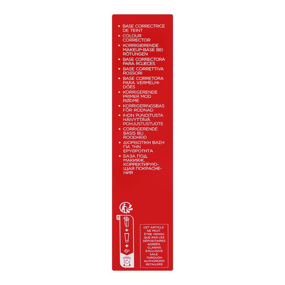Clarins Paris Sos Primer Blurs Imperfections Preps & Hydrates, Green, 30ml - Image 3