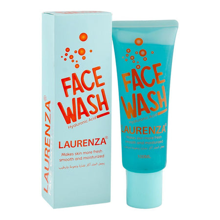 Laurenza Hyaluronic Acid Face Wash, Citric Acid, Glycerin, For Smooth & Moisturized Skin, 100ml - Main Image