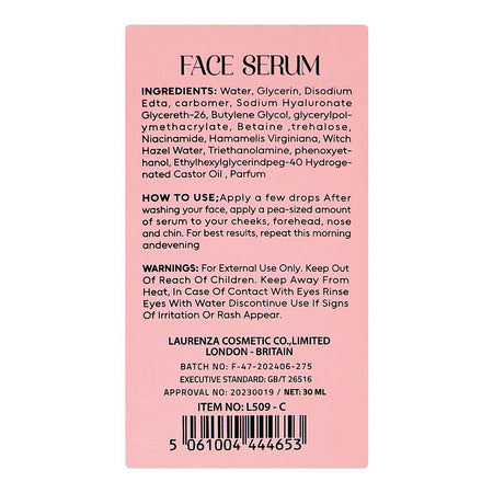 Laurenza Collagen Face Serum, Glycerin, Niacinamide, For Pigmented Skin, 30ml - Image 2