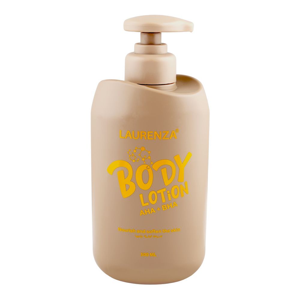 Laurenza AHA + BHA Body Lotion, Hydrolyzed Collagen, For Healthy & Radiant Skin, 500ml - Main Image