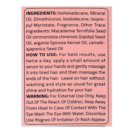 Laurenza Collagen Hair Serum, Mineral Oil, Ternifolia Seed Oil & Jojoba Seed Oil, For Scalp, 120ml - Image 3