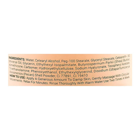 Laurenza Vitamin E Facial Scrub, Mineral Oil, Glycerin & Shea Butter, For Smoother & Brighter Skin, 100ml - Image 3