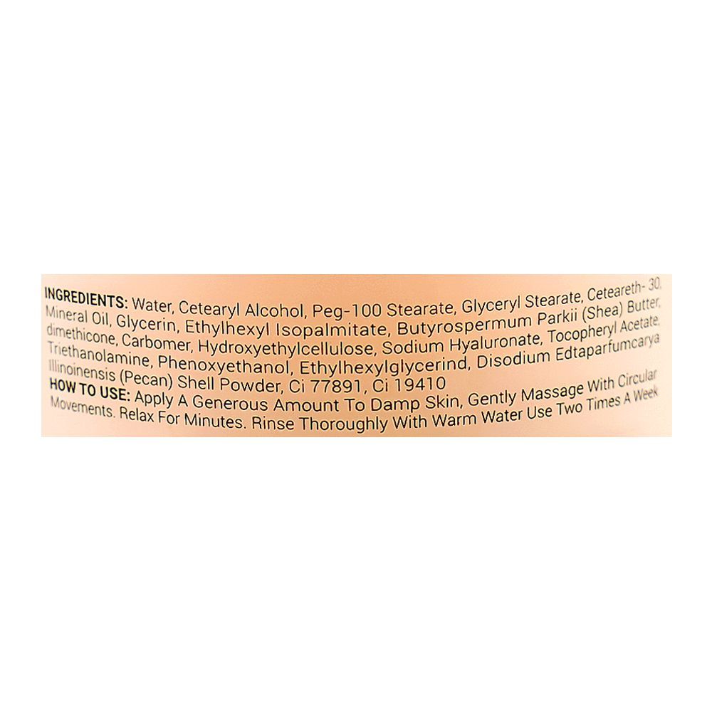 Laurenza Vitamin E Facial Scrub, Mineral Oil, Glycerin & Shea Butter, For Smoother & Brighter Skin, 100ml - Image 3