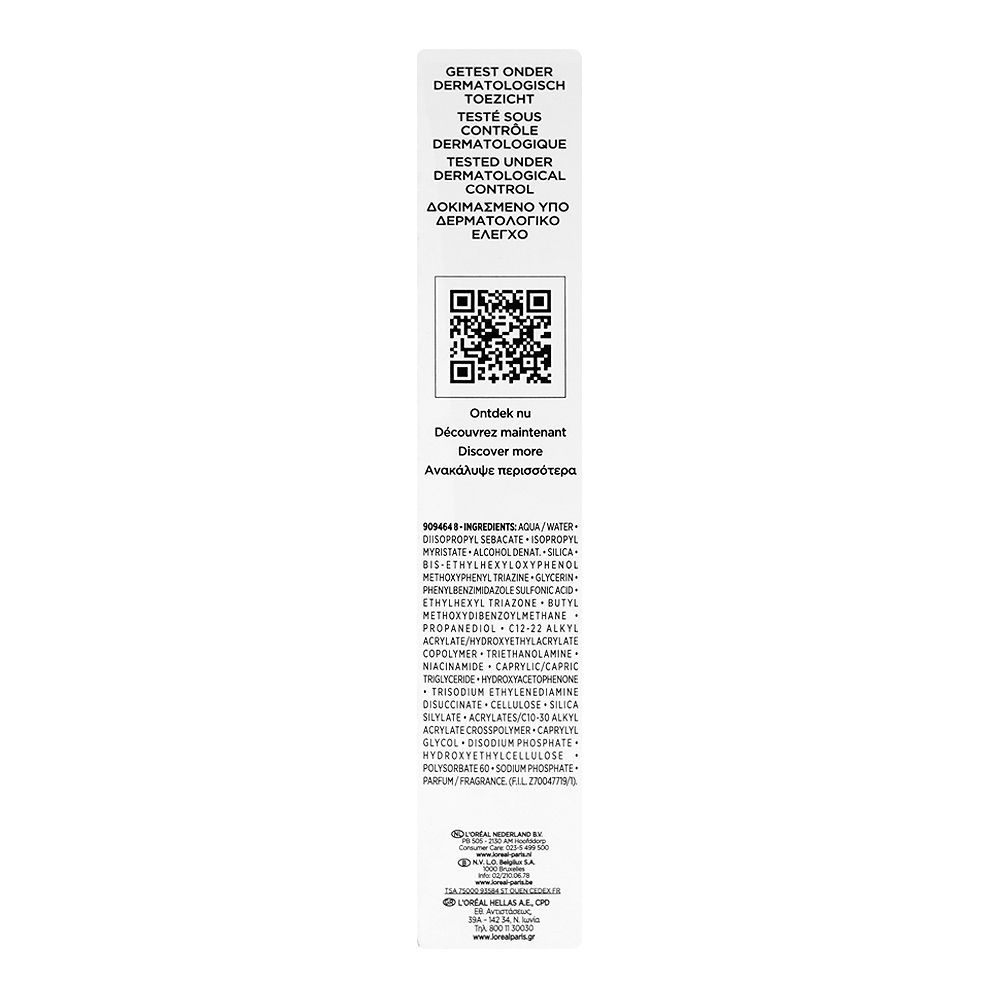 L'Oreal Paris Men Expert Derma Control Oil-Control Moisturizer, SPF30, Niacinamide, For Oily Skin, 40ml - Image 3