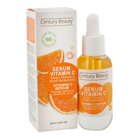 Century Beauty Vitamin C Serum, Orange Extract & Hyaluronic Acid, For All Types Of Skin, 30ml - Main Image
