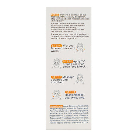 Century Beauty Vitamin C Serum, Orange Extract & Hyaluronic Acid, For All Types Of Skin, 30ml - Image 2