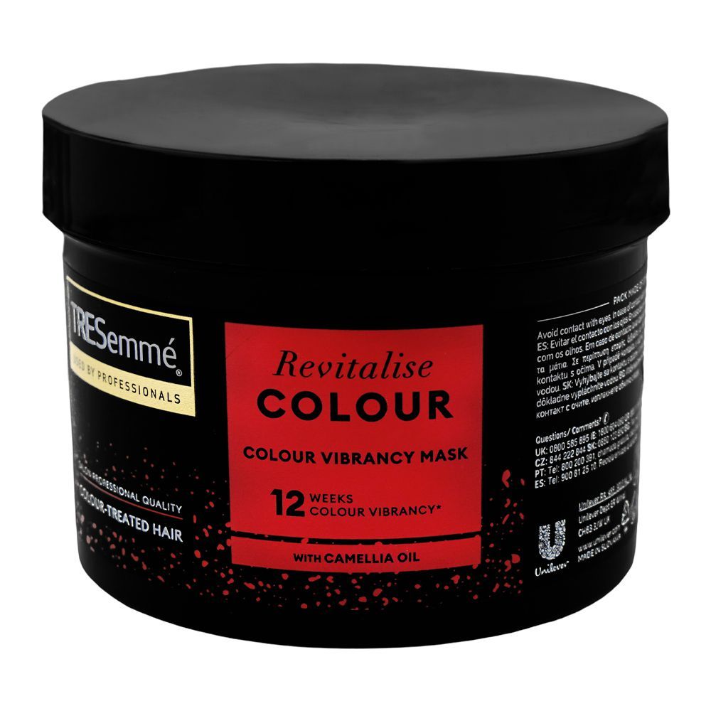 Tresemme Revitalise Colour Vibrancy Mask, With Camellia Oil, For Colour Treated Hair, 440ml - Main Image