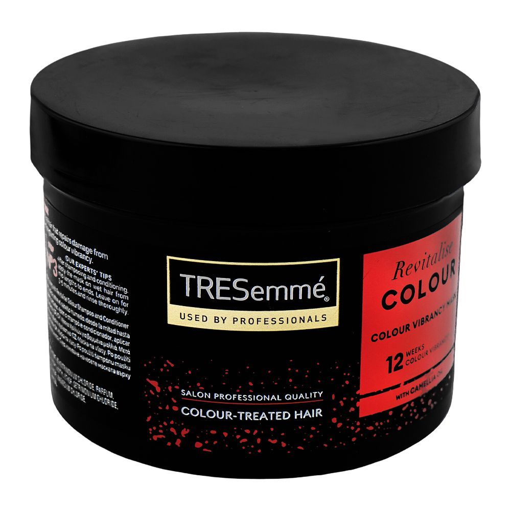 Tresemme Revitalise Colour Vibrancy Mask, With Camellia Oil, For Colour Treated Hair, 440ml - Image 2