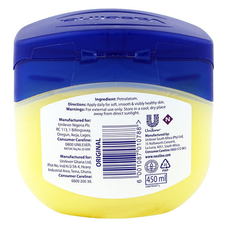 Vaseline Original Protecting Petroleum Jelly, 450ml, South Africa - Image 5