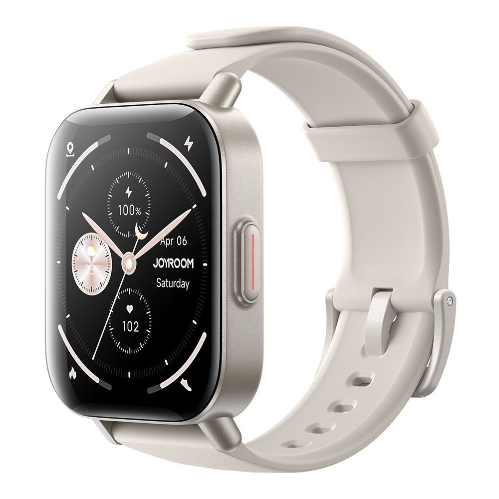 Joyroom 1.96 Inches HD TFT Display Fit-Life Series Smart Watch, 350mAh Battery, 1 ATM Water Resistance, 8-10 Days Run Time, Titanium, JR-FT3S - Main Image