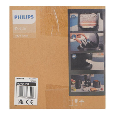Philips 1000 Series Kettle, 1.7 Liter, 1850-2200W, 220-240V, HD-9314/90 - Image 4