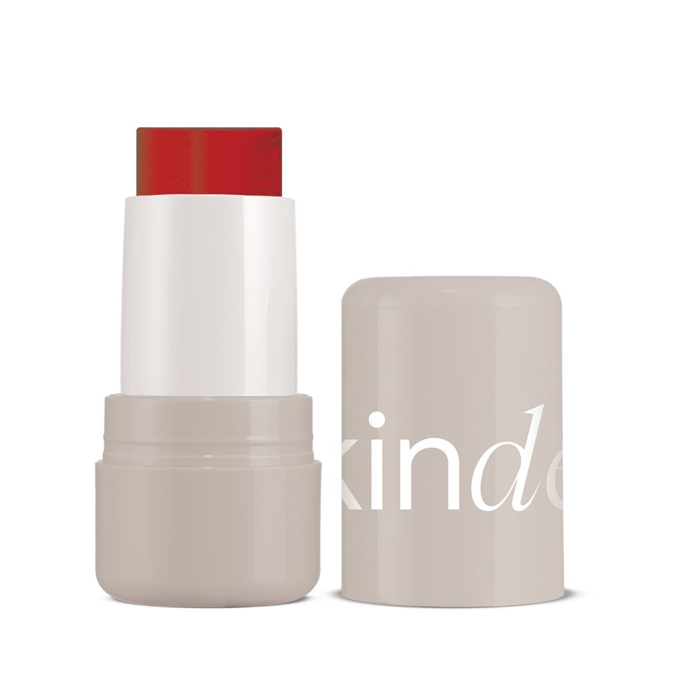 Skin Deep Velvet Flush Lip + Cheek Blush, Cherry Red, 10g - Main Image