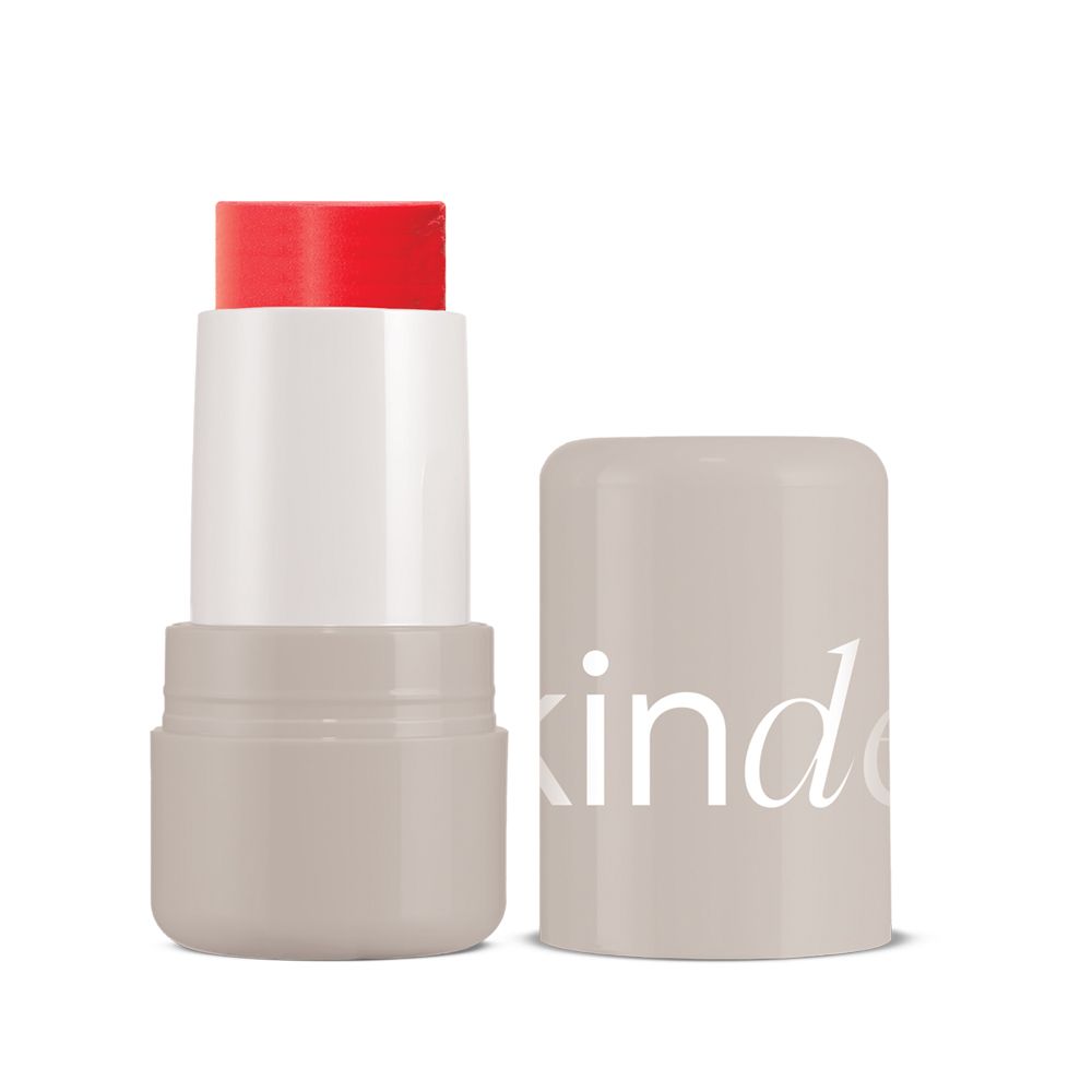 Skin Deep Velvet Flush Lip + Cheek Blush, Fiery Red, 10g - Main Image