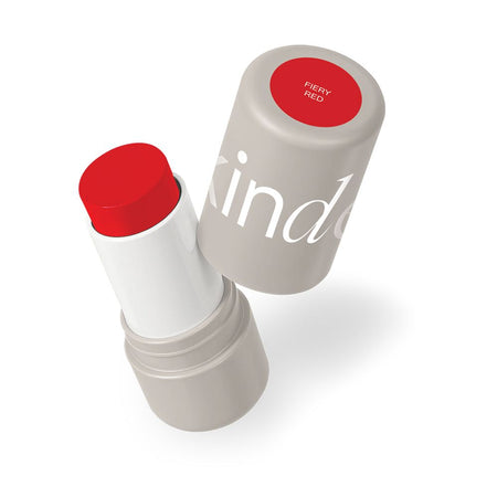 Skin Deep Velvet Flush Lip + Cheek Blush, Fiery Red, 10g - Image 2