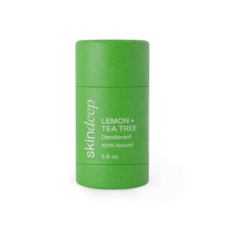 Skin Deep Lemon + Tea Tree Deodorant, Coconut Oil, Paraben & Silicone Free, 2.6Oz - Image 2
