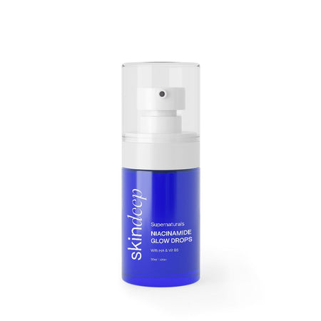 Skin Deep Super Naturals Niacinamide Glow Drops Serum With HA & Vitamin B5, For Radiant Skin, 30ml - Main Image