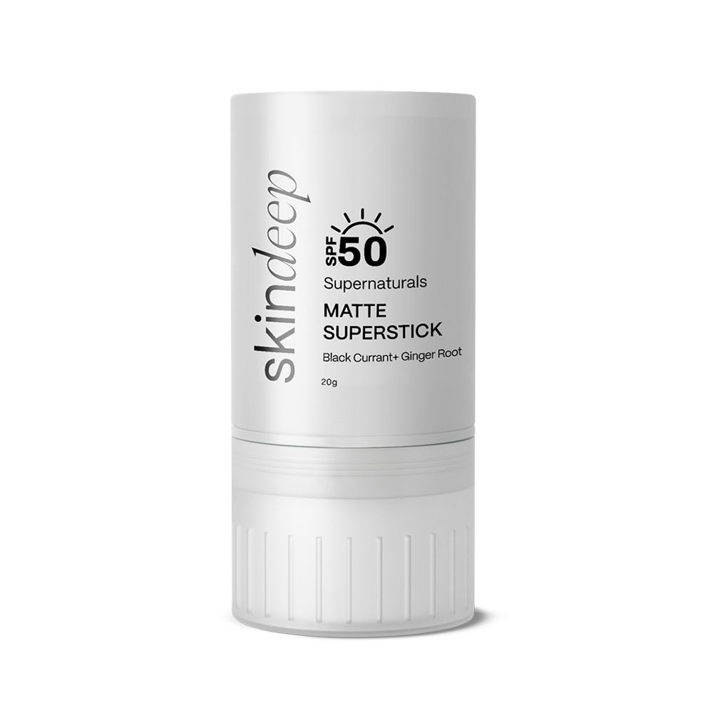 Skin Deep Super Naturals Matte Superstick, SPF50, Hyaluronic Acid, Pantheniol, For All Types Of Skin, 20g - Main Image