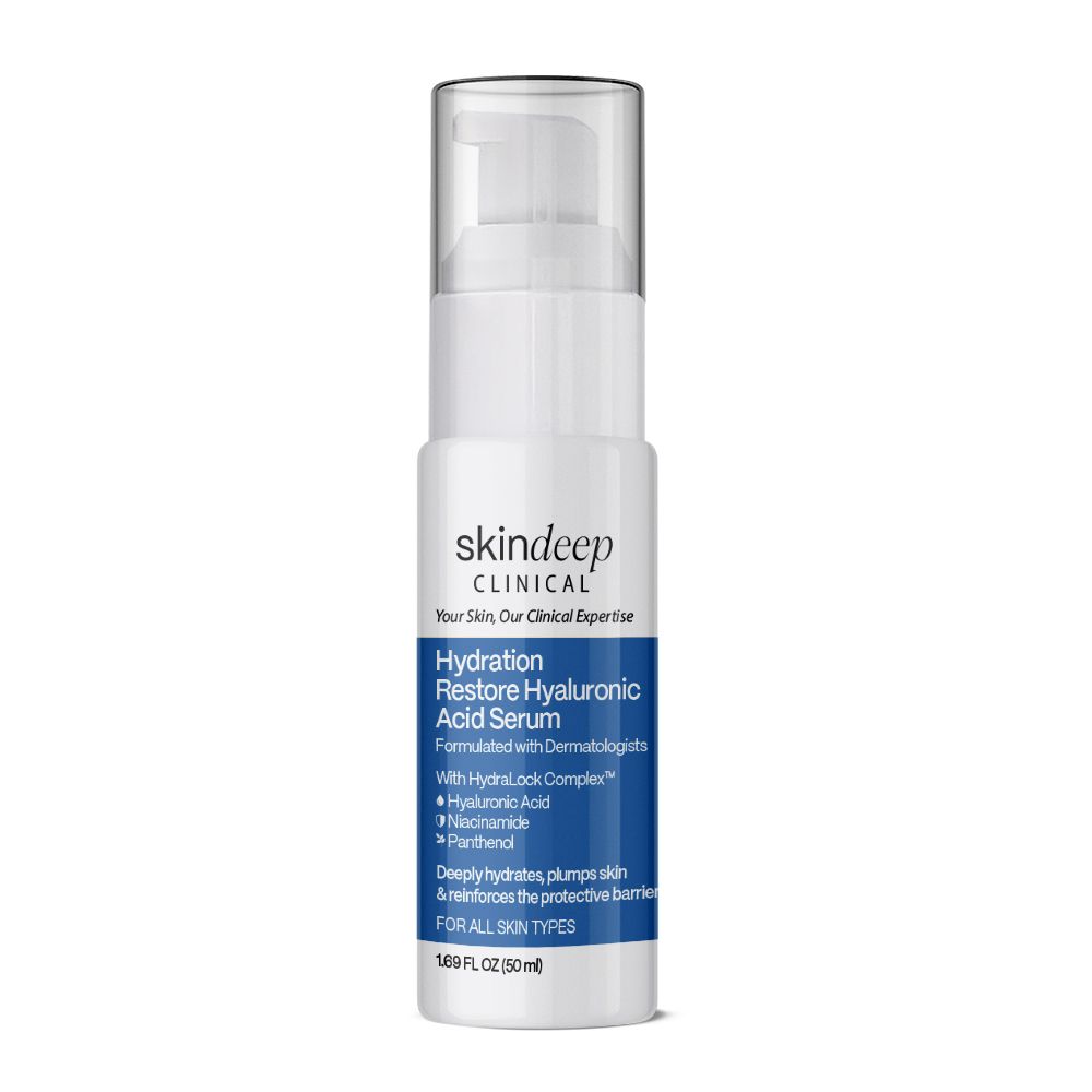 Skin Deep Clinical Hydration Restore Hyaluronic Acid Serum, Niacinamide, Citric Acid, For All Types Of Skin, 50ml - Main Image