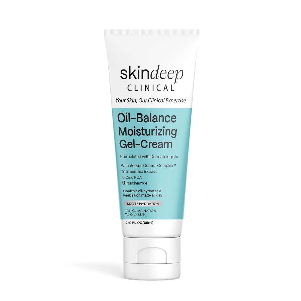 Skin Deep Clinical Matte Hydration Oil-Balance Moisturizing Gel-Cream, Niacinamide, Glycerin, For Combination Skin, 65ml - Main Image