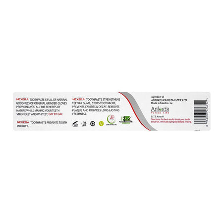 Nexera Professional Toothpaste, 140g, With ToothBrush - Image 4