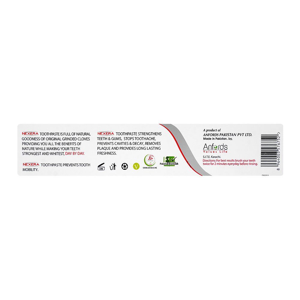 Nexera Professional Toothpaste, 140g, With ToothBrush - Image 4