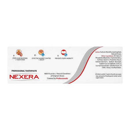 Nexera Professional Toothpaste, 140g, With ToothBrush - Image 5