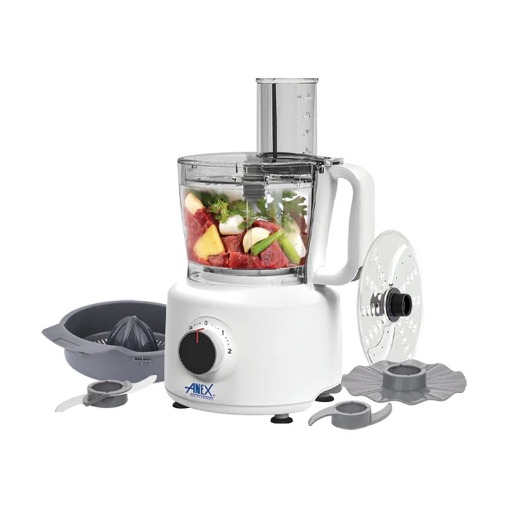 Anex Deluxe Chopper, 800W, 220-240V, 1.2 Liter, White, AG-3143 - Main Image