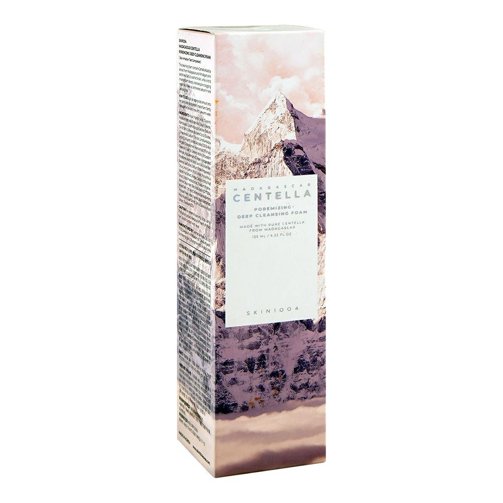 Skin1004 Madagascar Centella Poremizing Deep Cleansing Foam, Glycerin, For Oily & Normal Skin, 125ml - Main Image