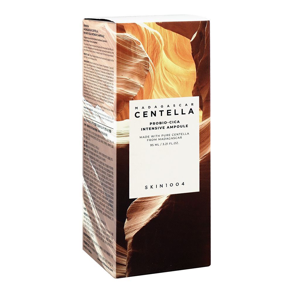 Skin1004 Madagascar Centella Probio-Cica Intensive Ampoule, Niacinamide, Glycerin, For Dry & Normal Skin, 95ml - Main Image